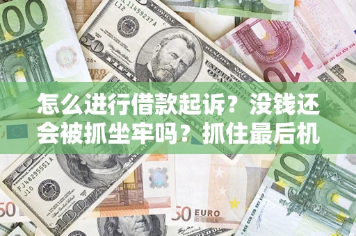北京怎么进行借款起诉？没钱还会被抓坐牢吗？抓住最后机会！