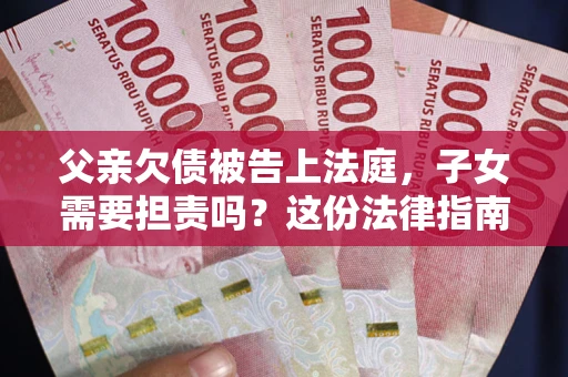 北京父亲欠债被告上法庭，子女需要担责吗？这份法律指南必须看完