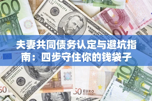 北京夫妻共同债务认定与避坑指南：四步守住你的钱袋子