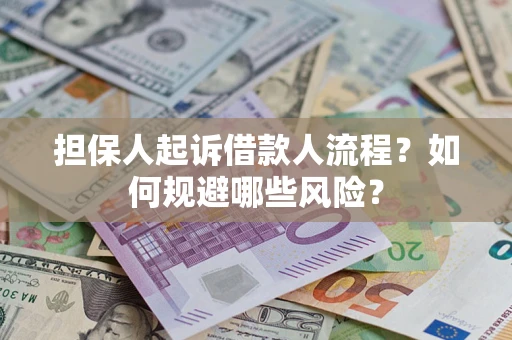 北京担保人起诉借款人流程？如何规避哪些风险？
