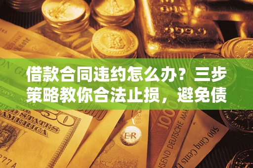 北京借款合同违约怎么办？三步策略教你合法止损，避免债务危机升级