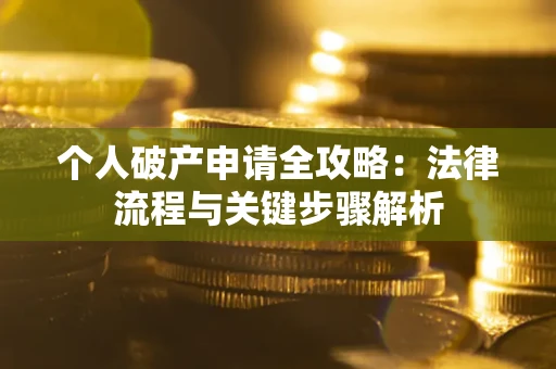 北京个人破产申请全攻略：法律流程与关键步骤解析
